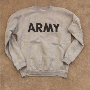 Army crew neck